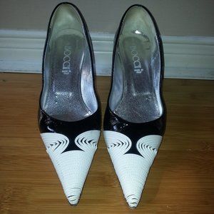 Bocci dress shoes black and white